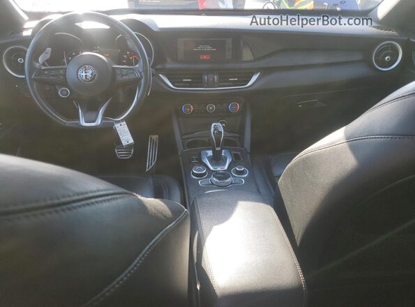 ZASPAJAN0N7D39195 2022 ALFA ROMEO STELVIO Blue Instrument cluster view