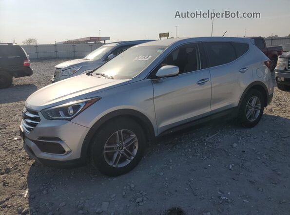 5XYZT3LB9JG552475 2018 HYUNDAI SANTA FE Серебряный 