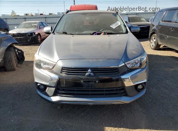 JA4AP4AWXHZ028707 2017 MITSUBISHI OUTLANDER Gray Widok z tyłu