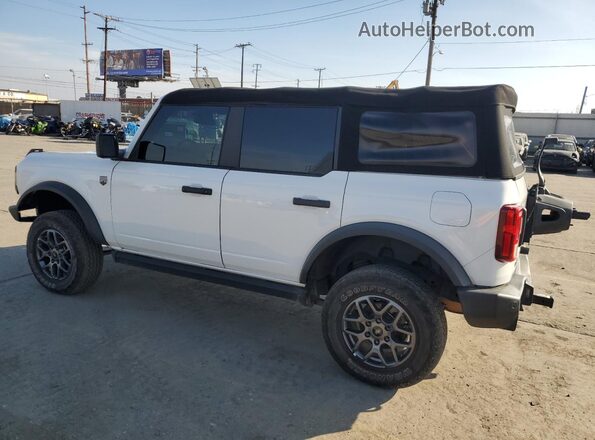 1FMDE5BH3NLB16572 2022 FORD BRONCO Белый Задняя правая четверть