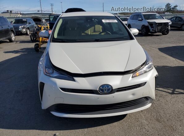 JTDKARFU1K3083640 2019 TOYOTA PRIUS White 