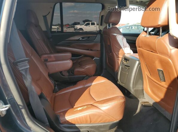 1GYS3CKJ6LR237965 2020 CADILLAC ESCALADE Black Widok komory silnika