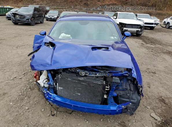 2C3CDZFJ9JH279567 2018 DODGE CHALLENGER Blue 