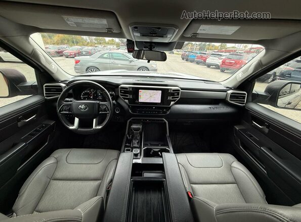 5TFLA5DB2RX178175 2024 TOYOTA TUNDRA Серебряный Вид задних сидений
