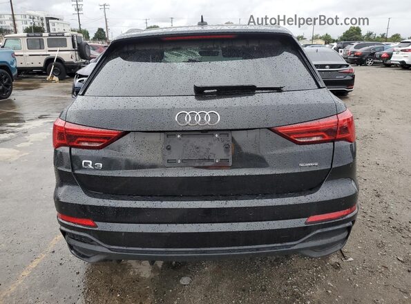 WA1DECF32R1056741 2024 AUDI Q3 Black წინა სალონის ხედი