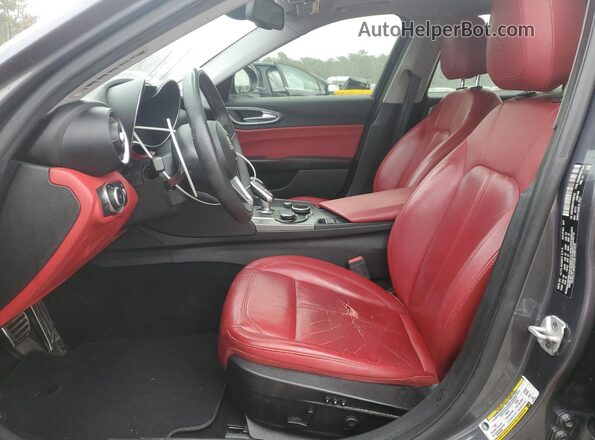 ZARFAEDN1H7550133 2017 ALFA ROMEO GIULIA Серый Вид панели приборов