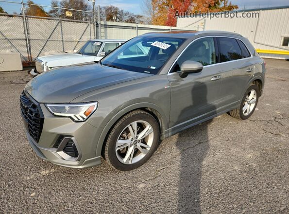 WA1EECF31L1022611 2020 AUDI Q3 Gray Rear left