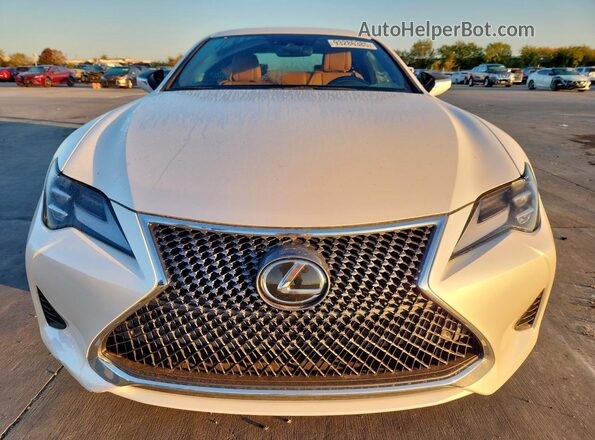 JTHDZ5BC2N5025440 2022 LEXUS RC White Widok z tyłu