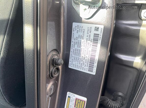 2HKRW6H31JH232764 2018 HONDA CRV Серый 