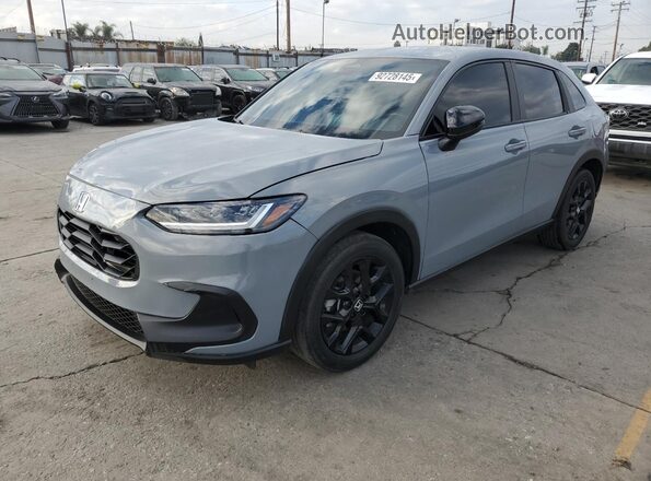 3CZRZ2H50RM736966 2024 HONDA HR-V Gray Rear left