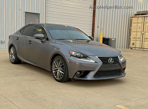 JTHBA1D25G5019923 2016 LEXUS IS Серый Задняя левая четверть
