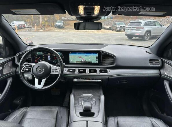 4JGFB4JB1MA545535 2021 MERCEDES-BENZ GLE Black წინა პანელის ხედი