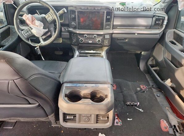 1FT8W2BT9RED75745 2024 FORD F250 Красный Вид щитка приборов