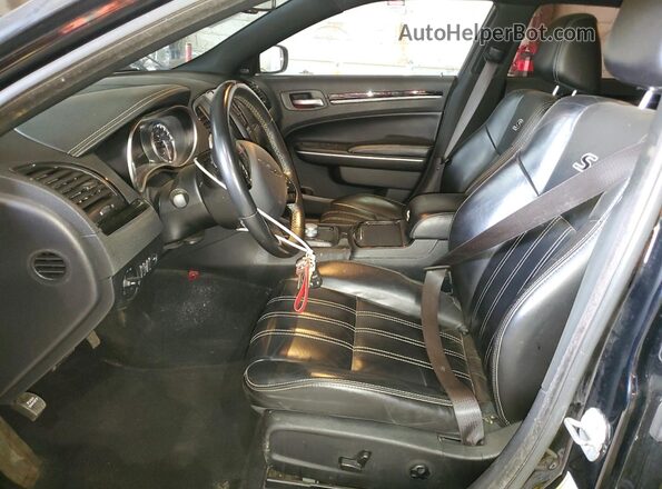 2C3CCABGXMH523522 2021 CHRYSLER 300 Black Front interior view