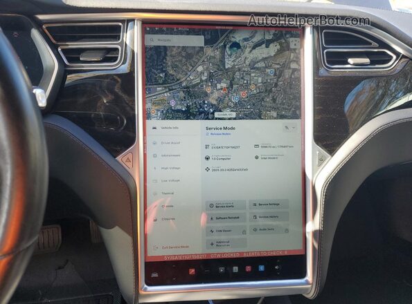 5YJSA1E11GF156217 2016 TESLA MODEL S Blue 