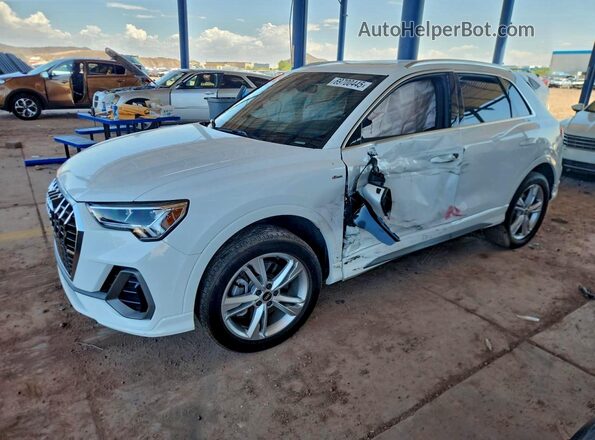 WA1EECF36N1138521 2022 AUDI Q3 White Tył lewy