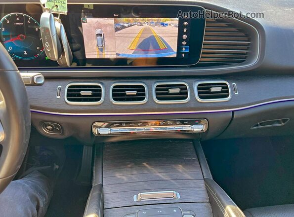 4JGFB4JB3NA584242 2022 MERCEDES-BENZ GLE Черный Вид задней части салона