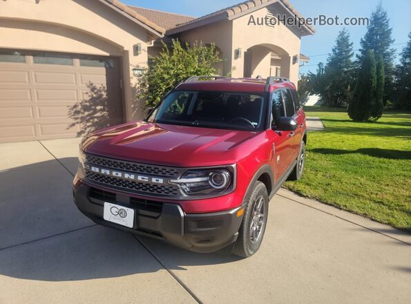 3FMCR9BN5SRE23011 2025 FORD BRONCO Красный 