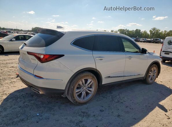 5J8YD9H38NL008607 2022 ACURA MDX Белый Задняя правая четверть
