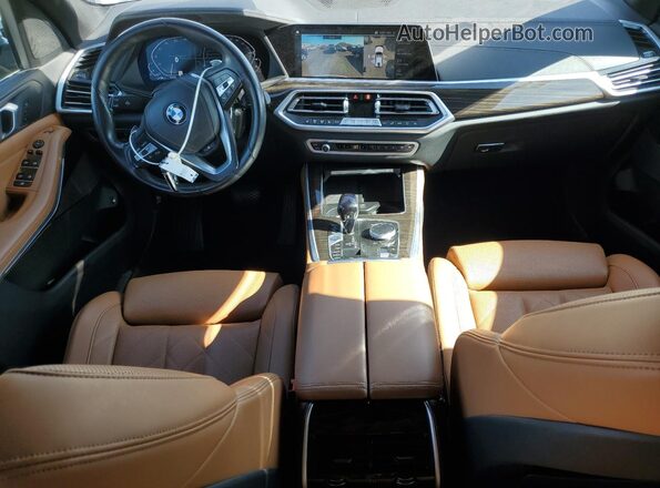 5UXTA6C08P9P05271 2023 BMW X5 White Widok zestawu wskaźników