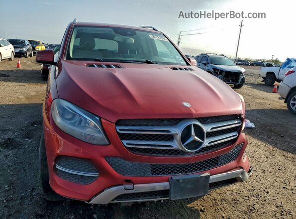 4JGDA5HB4GA692149 2016 MERCEDES-BENZ GLE-CLASS Red 