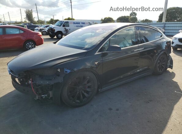 5YJXCDE43KF186128 2019 TESLA MODEL X Black 