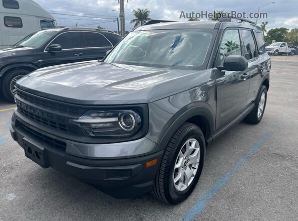 3FMCR9A61MRB02905 2021 FORD BRONCO Gray Trasero derecho