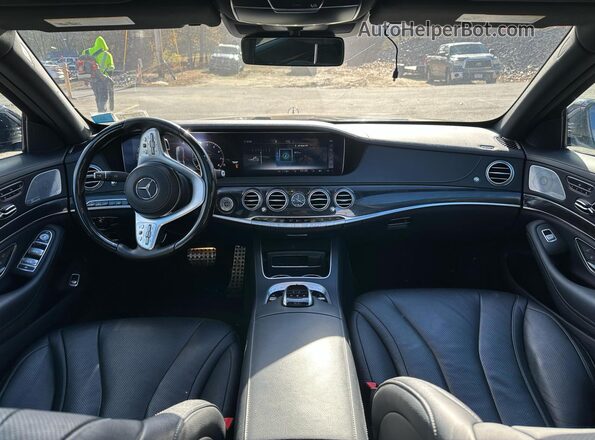 WDDUG6EB4LA518112 2020 MERCEDES-BENZ S Black Սարքավորումների վահանակի տեսք