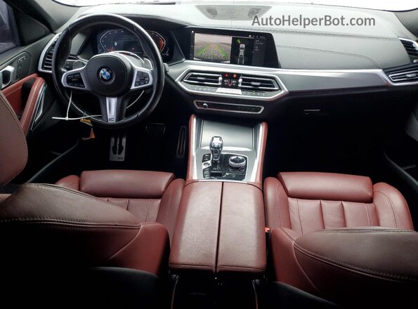 5UXCY6C00N9J28423 2022 BMW X6 White 