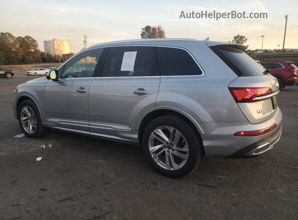 WA1AJAF76MD037333 2021 AUDI Q7 Silver უკანა მარჯვენა