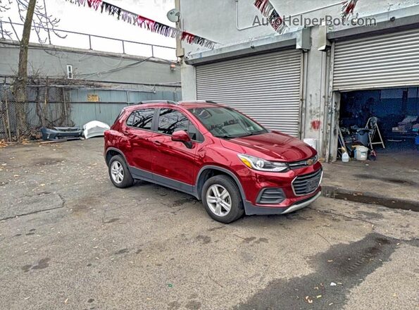 KL7CJPSM2NB530336 2022 CHEVROLET TRAX Красный Задняя левая четверть
