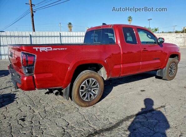 3TYRZ5CNXNT023683 2022 TOYOTA TACOMA Red Delantero derecho