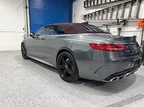 WDDXK7JB8HA019473 2017 MERCEDES-BENZ S Gray Передня права чверть