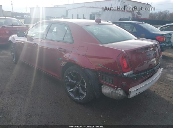 2C3CCAAG3NH236722 2022 CHRYSLER 300 Burgundy Rear left