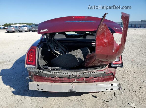 2C3CCAAG6LH115681 2020 CHRYSLER 300 Burgundy უკანა ხედი