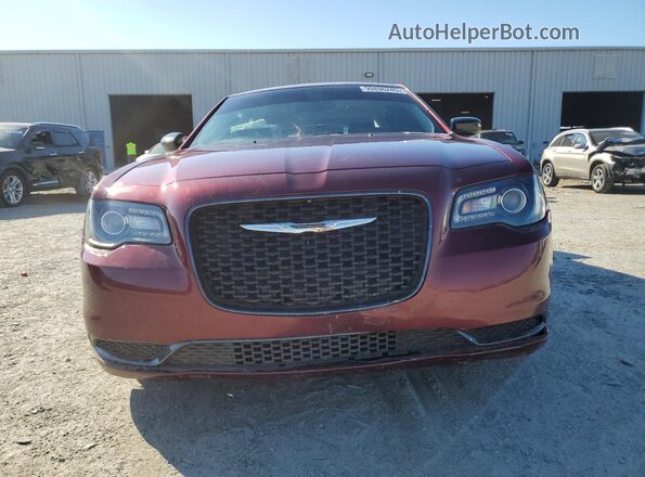 2C3CCAAG6LH115681 2020 CHRYSLER 300 Burgundy წინა ხედი