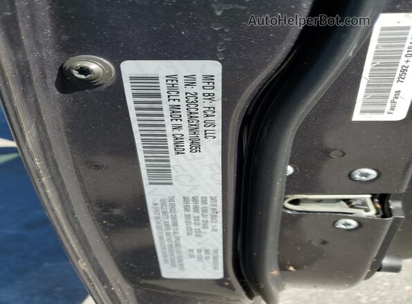 2C3CCAAGXNH104055 2022 CHRYSLER 300 Charcoal 