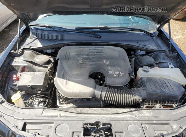 2C3CCABG0PH577366 2023 CHRYSLER 300 Черный Вид задней части салона