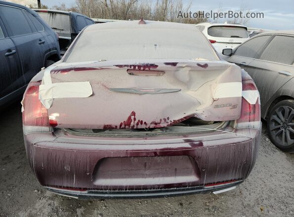 2C3CCABG0PH678780 2023 CHRYSLER 300 Red Rear view
