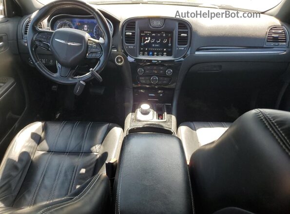 2C3CCABG3MH505086 2021 CHRYSLER 300 Black Dashboard view