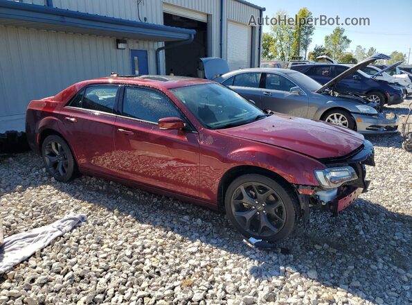 2C3CCABG4PH637021 2023 CHRYSLER 300 Burgundy Передня права чверть