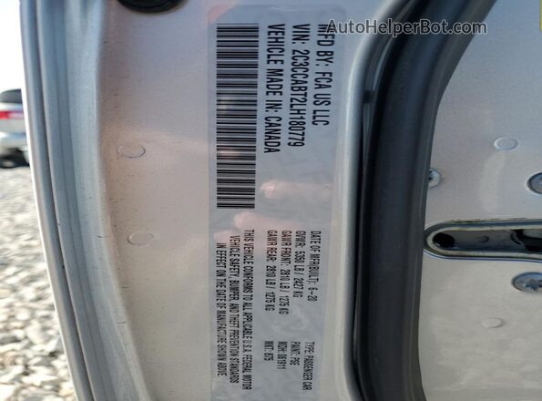 2C3CCABT2LH180779 2020 CHRYSLER 300 Silver 