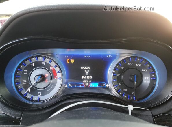 2C3CCABT3PH552331 2023 CHRYSLER 300 Black Vista del cuadro de instrumentos