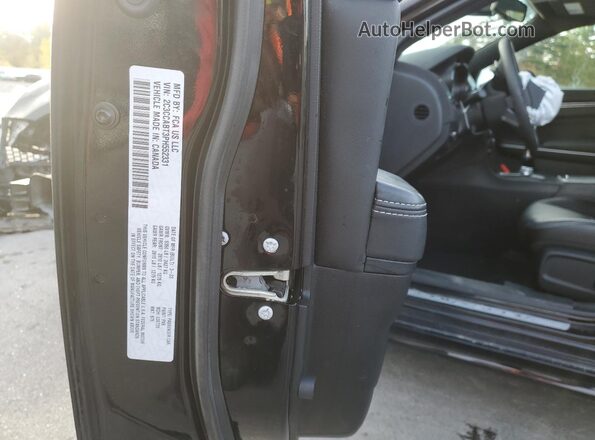 2C3CCABT3PH552331 2023 CHRYSLER 300 Black Vista del compartimento del motor