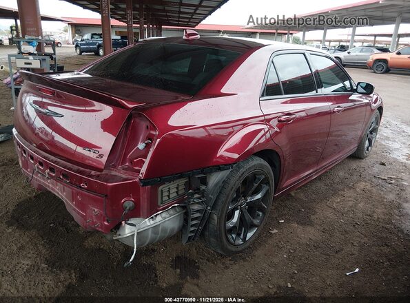2C3CCABTXMH622533 2021 CHRYSLER 300 Красный Задняя правая четверть