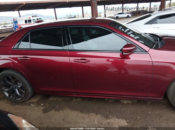 2C3CCABTXMH622533 2021 CHRYSLER 300 Красный Панорамный вид салона 360°