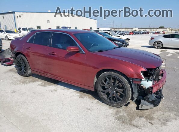 2C3CCABTXMH669058 2021 CHRYSLER 300 Темно-бордовый Передняя правая четверть