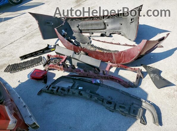 2C3CCABTXMH669058 2021 CHRYSLER 300 Темно-бордовый Вид подкапотного пространства