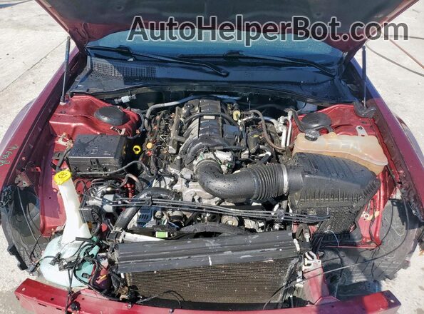2C3CCABTXMH669058 2021 CHRYSLER 300 Темно-бордовый Вид задней части салона