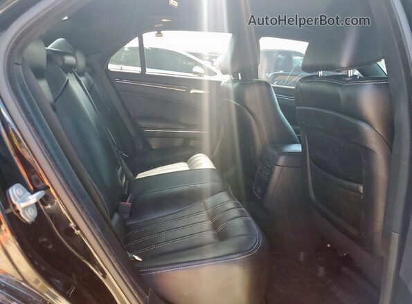 2C3CCAGGXLH128554 2020 CHRYSLER 300 Black Widok tylnych siedzeń
